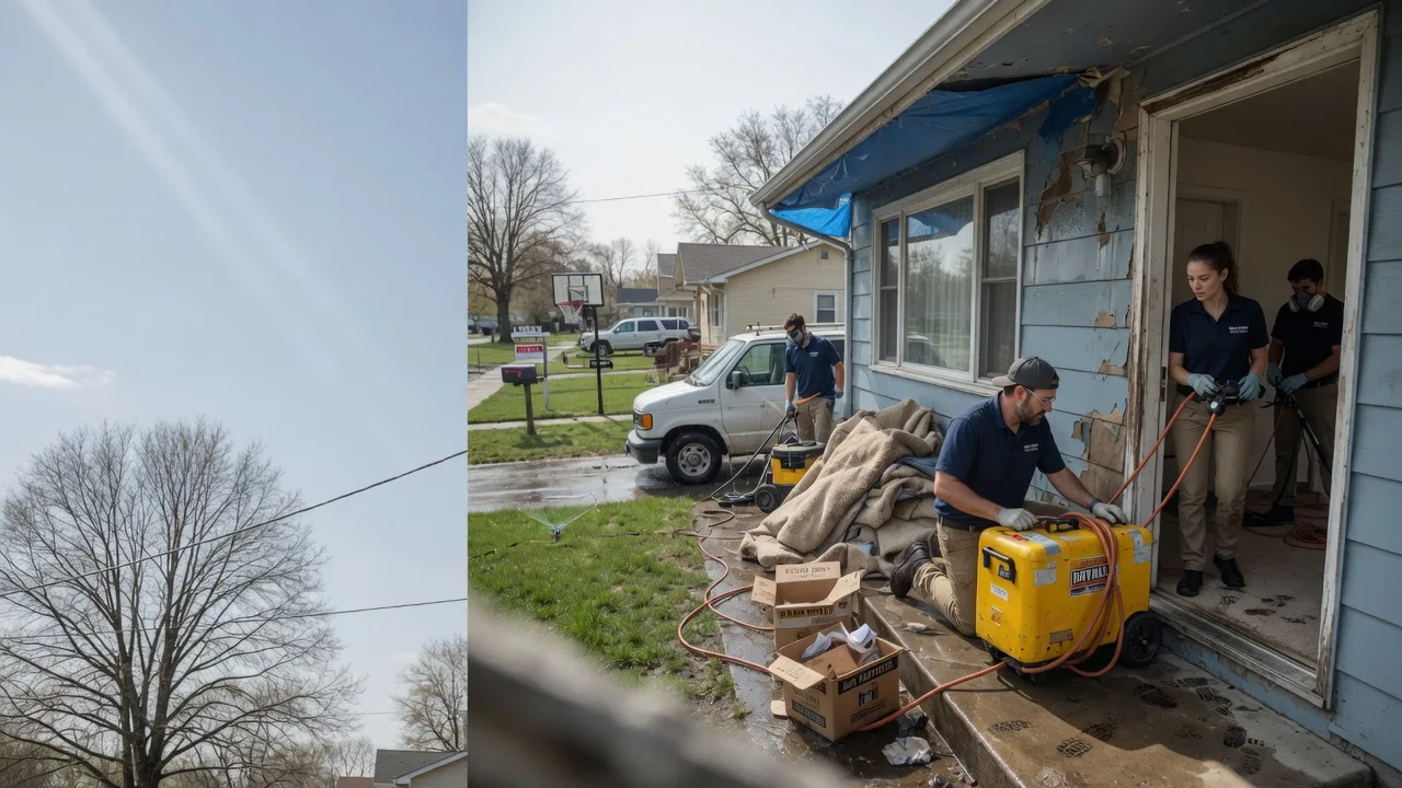 Basement Flood Cleanup in Palmyra, NY near me